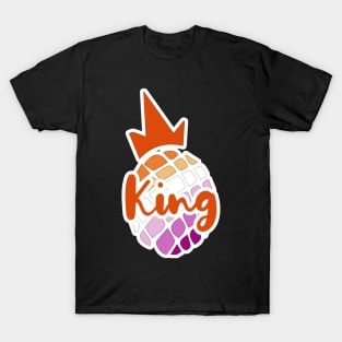 Pride'n'apple Lesbian King ! T-Shirt